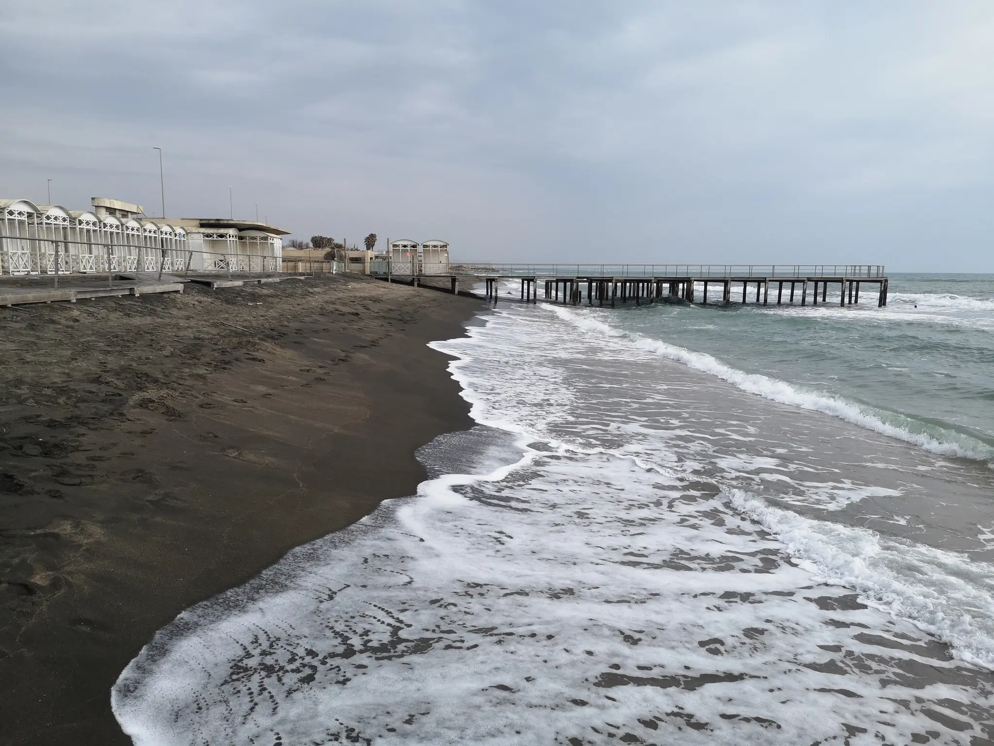 Beach near Rome